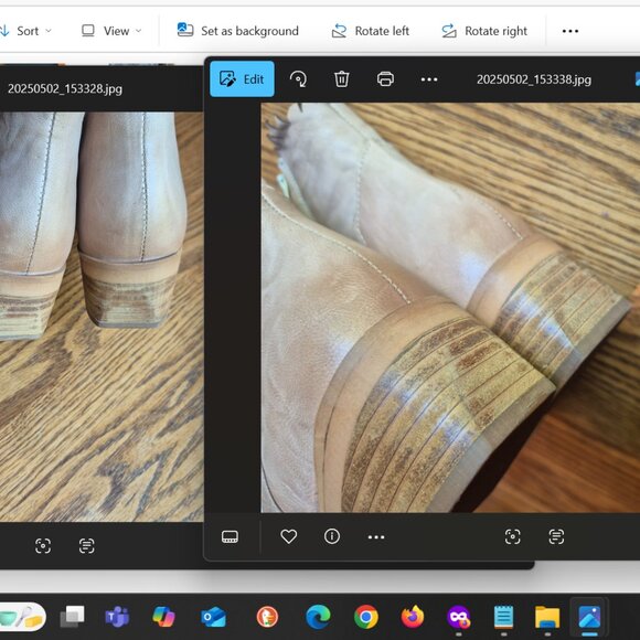 NIB BED STU ROAN Diabolical Leather Ankle Bootie Bone Size 7.5 - Picture 12 of 16